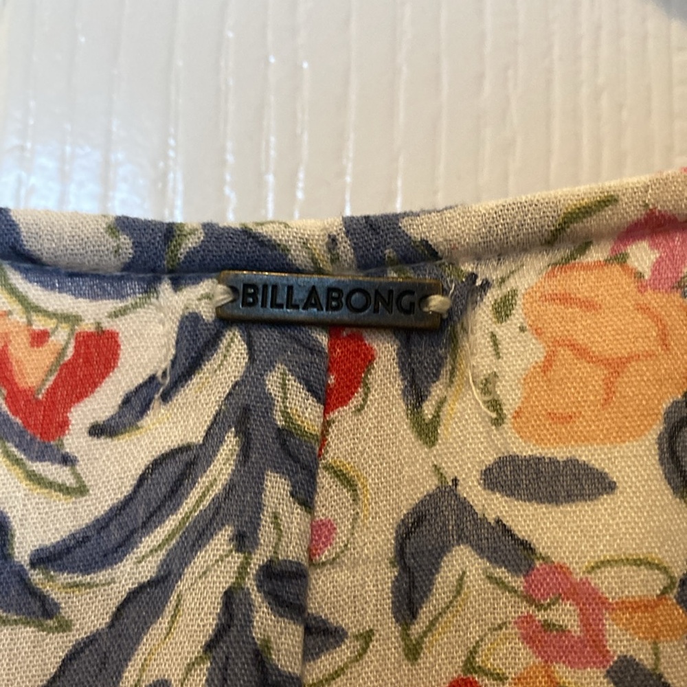 Billabong Safe Bet Surplice Blouse - Picture 7 of 13